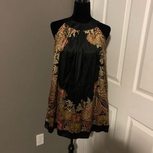 Silk black dress